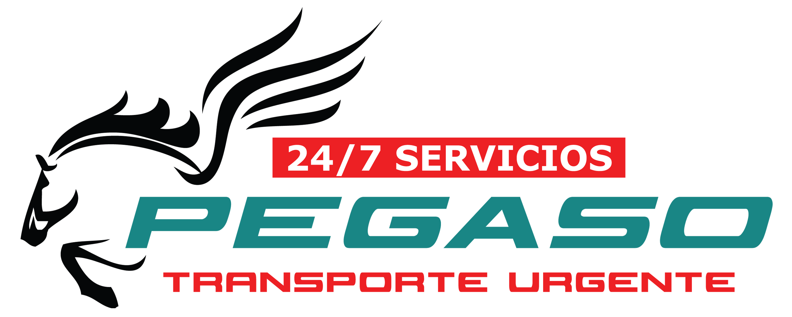 Logotipo Pegaso Transporte Urgente
