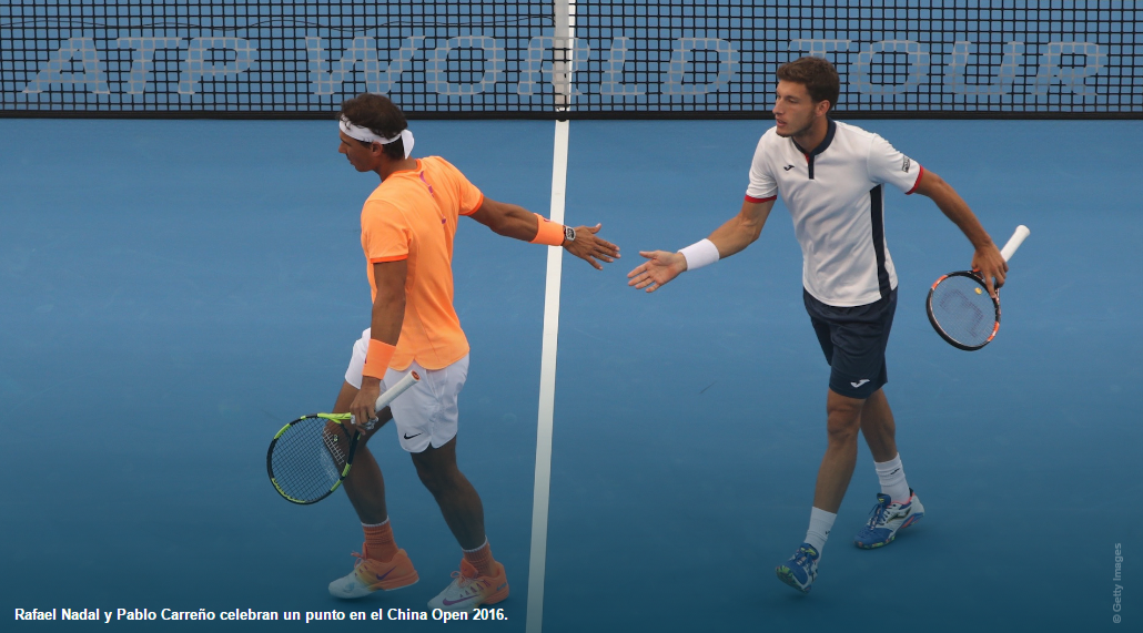 Nadal y Carreño, a la Final en Pekín